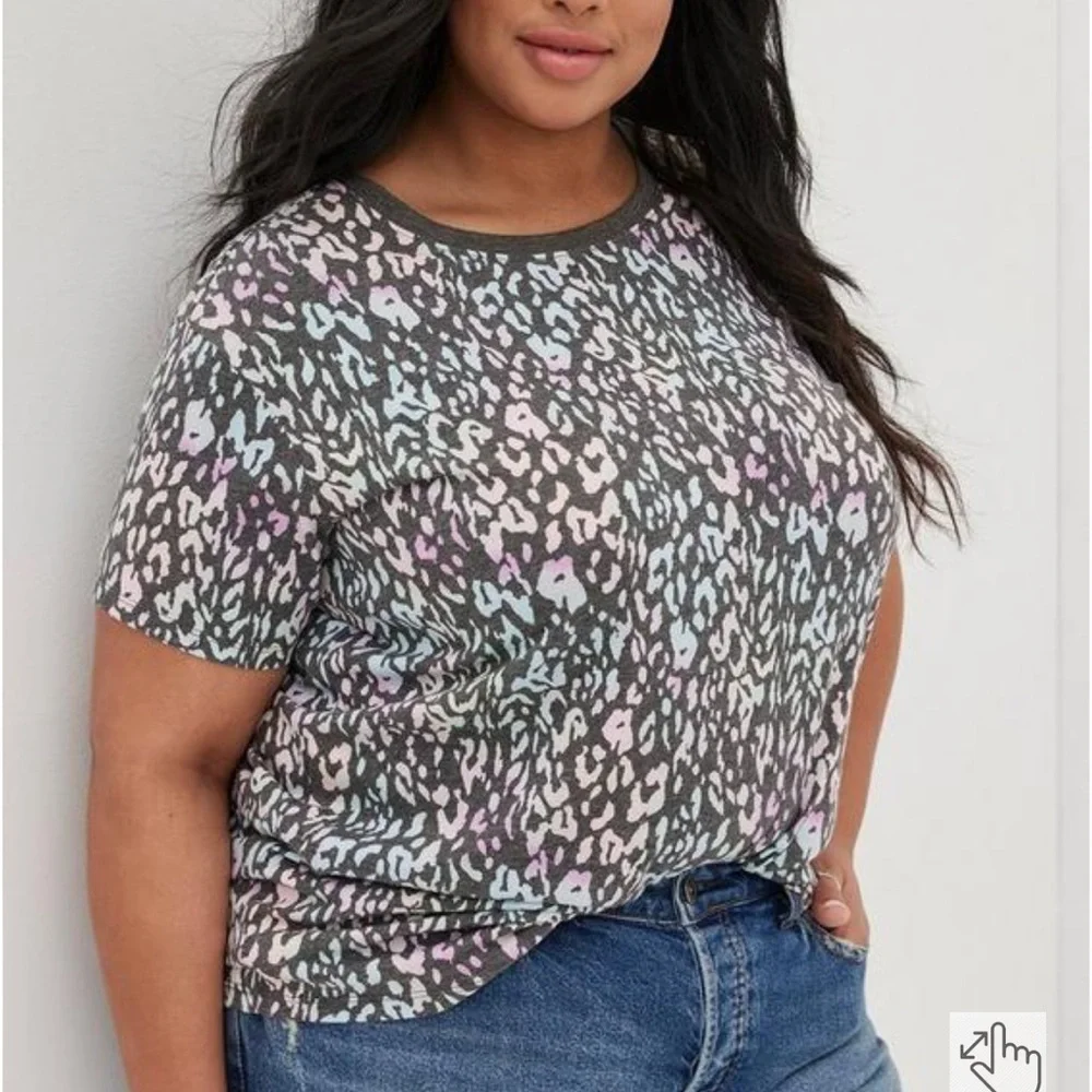 Torrid Relaxed Fit Signature Jersey Tee